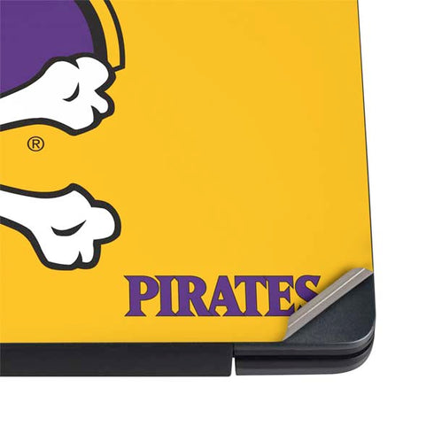 East Carolina University ECU Pirates Logo Yellow Dell Vostro Skin